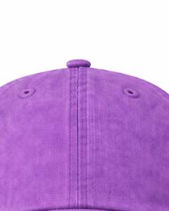 Casquette de baseball en coton lavé violet lavande, unie, réglable, unisexe, décontractée, sportive, respirante, confortable, qualité supérieure - Product Image 5