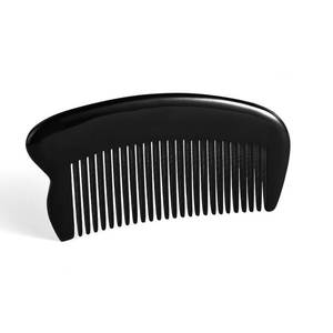 Peigne en corne de buffle poli, demi-pièce, artisanat naturel, durable, décoration d'intérieur - Product Image 6