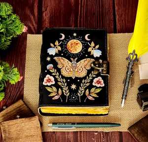 Butterfly <b>Leather</b> Journa Handmade Deckle Edge Travel <b>Diary</b> Vintage <b>Leather</b> Journal Personalized <b>Leather</b> Travel <b>Diary</b> - Product Image 3