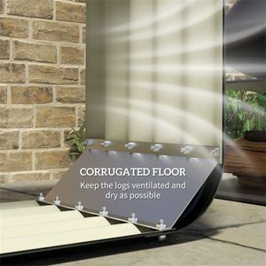 Casetta da Giardino Impermeabile in PVC per Esterni, Ideale per Cortile e Patio - Product Image 4