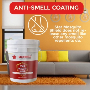 Pintura Anti Mosquitos de Acabado Liso para Paredes y Techos Interiores, Revestimiento Repelente de Insectos de Larga Duración - Product Image 6