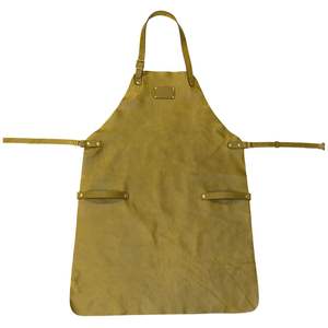 Delantal de cuero de diseño asequible, delantal de soldador de cuero con bolsillos, delantales de cuero para chef de cocina, delantales de cuero unisex. - Product Image 5