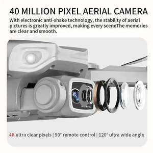 L900 Pro Foldable <b>4K</b> Camera <b>Drone</b> for Beginners 6-Axis Gyro GPS 5G WiFi FPV Long-Range RC Quadcopter with 1km Range - Product Image 3