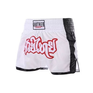 Wholesale ERID SPORTS Custom Boxing <b>Shorts</b> <b>for</b> <b>Men</b> Muay Thai Kickboxing MMA Martial Arts Training-Quick Dry 160g Polyester Silk - Product Image 5