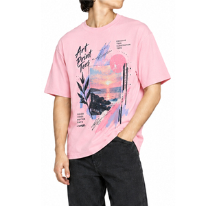 Fabricante OEM de Camisetas con Estampado Gráfico para Hombre para Ropa al por Mayor - Product Image 1