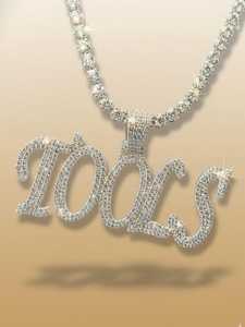 จี้เงินแท้ 925 ประดับเพชรแบบ Iced Out ตัวอักษรภาษาอังกฤษ  ผ่านการทดสอบเพชร VVS มอยส์ซาไนต์ สไตล์ฮิปฮอป สำหรับผู้ชาย - Product Image 6