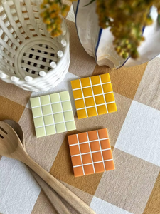 Juego de Posavasos de Mosaico Hechos a Mano TCE, Vajilla Decorativa Premium, Posavasos Resistentes al Calor para Hogar, Oficina, Regalo y Suministro al por Mayor - Product Image 3