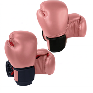 Guantes de Boxeo de Entrenamiento de Muay Thai de Cuero Artificial Personalizados de la Marca ZY, Sin Mitones, 24 oz, Peso Universal, con Cierre de Gancho y Bucle - Product Image 6