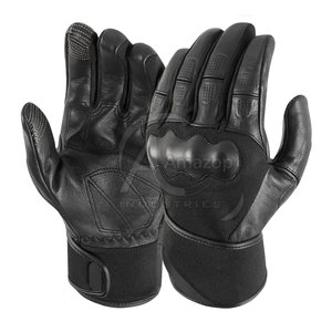 Guantes de Motocicleta de Cuero de Alta Calidad, Transpirables, con Pantalla Táctil, para Conducción y Carreras - Product Image 4