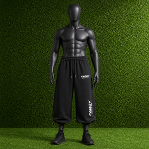 Pantalones Deportivos Anchos Personalizados para Hombre, Pantalones Jogger 3/4, Corte Holgado, Estilo Urbano, Hip Hop, Casual, para Entrenamiento Deportivo - Product Image 2