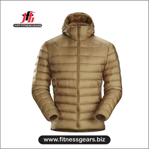Best Quality <b>Cheap</b> Price OEM Service Unisex Hooded Windproof Down Filled Canvas Winter <b>Puffer</b> <b>Jacket</b> Custom Design Wholesale - Product Image 1