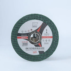 Disque de coupe rond en oxyde d'aluminium de 125 mm pour pierre, roue abrasive haute durabilité, fournisseur OEM Vietnam - Product Image 1