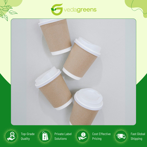 Vasos de papel de doble pared de alta resistencia y calidad premium, ideales para cafeterías, bares y hoteles, del principal fabricante indio. - Product Image 3