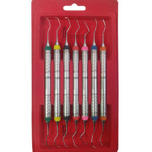 Offre Spéciale – Curettes Dentaires Gracey en Acier Inoxydable de Qualité Supérieure avec Manche Creux, Ensemble de 7 Pièces, Poignée Ergonomique, Qualité Grade A+ - Product Image 1