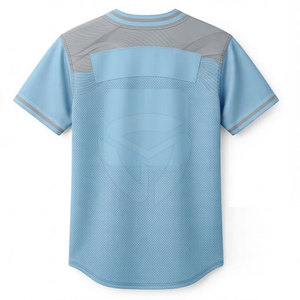 Maillot de baseball moderne à manches courtes, léger, avec numéro de joueur, pour le baseball et les équipes - Product Image 2