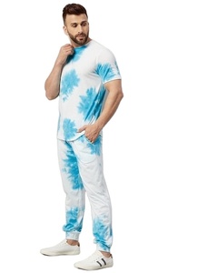 Ensemble de survêtements pour hommes 2024, personnalisés, avec cordon de serrage, confortables, respirants, écologiques, imprimés, deux pièces - Product Image 1