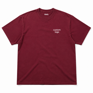 เสื้อยืดโอเวอร์ไซส์ ยูนิเซ็กซ์ ผ้าคอตตอนหนา 280 GSM 100% คอตตอน ไซส์พลัส  แบบเรียบ ย้อมสีธรรมชาติ เป็นมิตรกับสิ่งแวดล้อม - Product Image 3