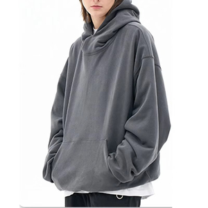 Wholesale Custom Regular-Fit Pullover Hoodie Men's Bulk Quantity Men Hoodies for Streetwear <b>Clothing</b> - Product Image 2