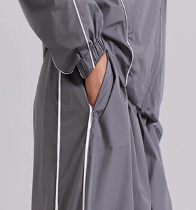 Chaqueta Cortavientos Transpirable al por Mayor, Chaqueta Impermeable de Otoño para Deportes al Aire Libre, Cortavientos de Poliéster Ligero para Mujer - Product Image 5