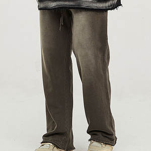 Pantalon Homme Délavé à l'Acide à Prix de Gros – Style Unique Vintage & Moderne – Vêtements Homme Personnalisables - Product Image 4