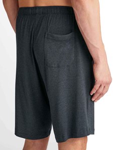 Conjunto de Otoño para Hombre, Bordado, Sólido, Transpirable, Mezcla de Algodón, Camiseta Suave, Pantalones Cortos, Relajación en el Hogar, Salidas Informales, Vacaciones - Product Image 6