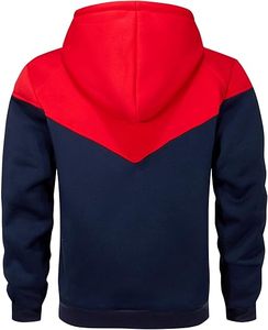 Ventes chaudes, sweats à capuche pour hommes, 100% coton, polaire, fermeture éclair, tissu de haute qualité personnalisé, meilleur prix, impression par sublimation - Product Image 3