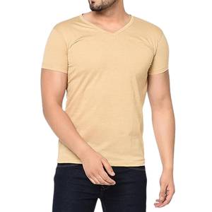 Camiseta Personalizada de Fábrica Directa, Cuello en V, para Hombre, de Algodón, Cómoda, Estilo Urbano, Proveedor de Marca Privada - Product Image 5