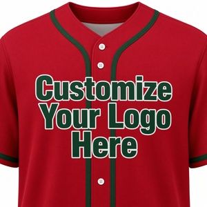 Jersey de Béisbol Personalizado por Sublimación de Moda OEM de la Mejor Calidad, Uniforme de Béisbol y Sóftbol Personalizable en Blanco - Product Image 2