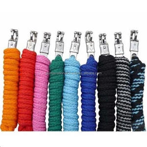 Laisse pour chien de haute qualité, laisse d'entraînement pour cheval, corde de traînée, corde d'obéissance, fabricant de laisses colorées en nylon pour chevaux - Product Image 3