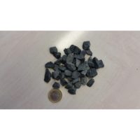 Granulés noirs absolus 9-12 mm - Sacs de 25 kg de galets noirs Fabriqués en Italie
