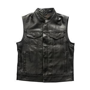 Chaleco de Cuero para Motocicleta de Verano para Hombre, de Alta Calidad, Resistente al Viento, Impermeable, Transpirable, Perforado, para Motociclistas - Product Image 2