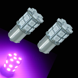 HYUGA LED <b>Bulb</b> 12V Amber Lens 20SMD 5050 Universal Fit for Car Tail Light Turn Signal Light Brake Light Retrofit Upgrade - Product Image 2