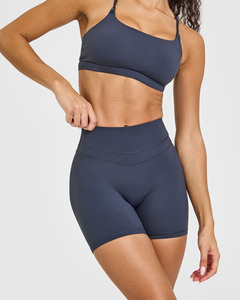 Shorts de compression pour femmes, taille haute, pour la course à pied, la gym, l'entraînement, le fitness, extensibles - Product Image 3