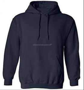 Sweats à capuche pour hommes en tissu polaire polyester-coton en 280 GSM - Product Image 2