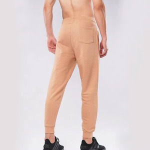 Wholesale Men's High Quality 100% Cotton Fleece Jogger Pants Comfortable Gym Wear Cargo Sweatpants Styles Service Available - Product Image 3