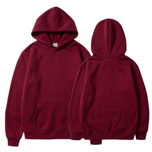 Sweat à capuche personnalisé sans cordon pour homme, 400 GSM, 100% coton, coupe oversize, style streetwear, délavé à l'acide, vente en gros, grandes tailles - Product Image 1