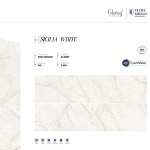Azulejos de porcelana brillante de primera calidad contemporáneos de 800x1600, 1200x1800, 750x1500 mm, baldosas de gran formato para decoración de interiores. - Product Image 1