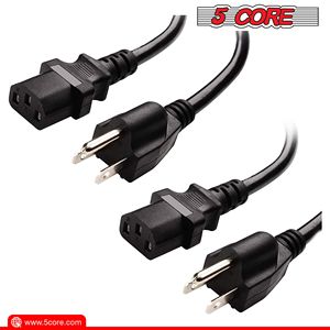 Cordon d'alimentation CA de remplacement de 6 pieds C20 à C19, fil de cuivre de qualité supérieure pour moniteur LCD, PC, PS3 - Product Image 4