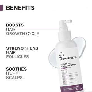 สเปรย์บำรุงเส้นผม DERMATOUCH โรสแมรี่ สำหรับการเจริญเติบโตของเส้นผม - 1.69 ออนซ์ (50 มล.) |   การควบคุมผมร่วงและการงอกใหม่ของเส้นผม |   ผู้ชายและผู้หญิง - Product Image 5