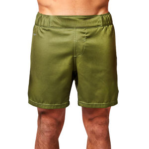 Shorts MMA double couche personnalisés pour hommes, tissu extensible, fabriqués au Pakistan, designs OEM pour vêtements d'arts martiaux, vente en gros - Product Image 2