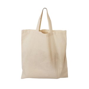Canvas Cotton Tote <b>Bag</b> Plain Adjustable Woven Washable Size Capacity Short Handle With Hand Carry Custom Logo High Quality - Product Image 1