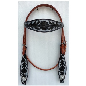 Nueva Llegada: Brida para Caballo Multiusos con Riendas, Diseño con Detalles en Latón, PVC Impermeable, Goma Duradera, Equipo de Alta Demanda, Pro Premium - Product Image 1