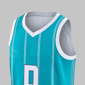 OEM camisetas de baloncesto personalizado equipo juvenil conjunto diseño transpirable al por mayor personalizado jóvenes baloncesto uniformes sublimación cesta - Product Image 3