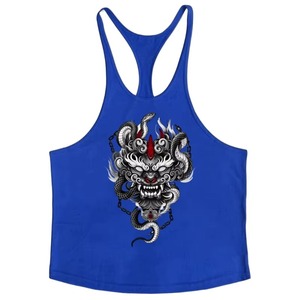 Men's Performance Tank Top Quick Dry Sleeveless Gym Vest Breathable <b>Running</b> Fitness Shirt Lightweight Sportswear Bulk - Product Image 3