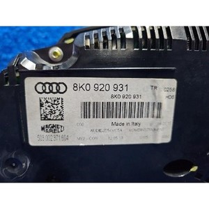 แผงหน้าปัดรถยนต์ S4 B8 ปี 2009-2014 มือสอง ของแท้ รหัส 8K0920931 - Product Image 5