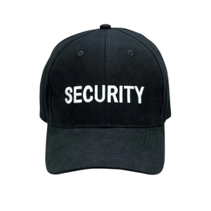 Gorra de Béisbol Deportiva de 5 Paneles con Logotipo Personalizado, Bordado de Alta Calidad, Color Negro, para Seguridad - Product Image 1