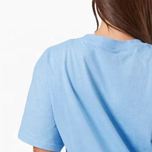 Camisetas de Moda para Mujer en Oferta, Camisetas de Manga Corta con Logotipo Bordado Personalizado para Mujer en Venta - Product Image 4