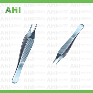 Pinces à dissection AHI droites, taille personnalisée, instrument chirurgical de précision manuel, certifié CE, pour usage en soins intensifs, fabriqué au Pakistan - Product Image 3