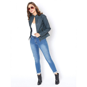 Women's 2026 Autumn New Arrival Retro Style Thickened Motorcycle Leather <b>Jacket</b> Low Price - Product Image 6