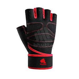 Top Quality Leather <b>Weight</b> Lifting <b>Gloves</b> for Workout <b>Training</b> Gym Fitness <b>Gloves</b> for sale - Product Image 5